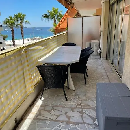 Le Windsor Les Pins-2 P-bord De Mer-climatisation Neuve アパート *